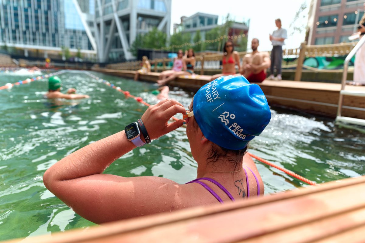 Sea Lanes Canary Wharf London s Leading Open Water Swimming